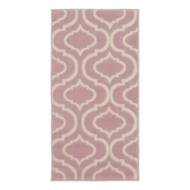 Nourison Jubilant 2' x 4' Pink Contemporary Indoor Rug Polypropylene