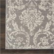 Nourison Jubilant 7' x 10' Gray Vintage Indoor Rug Polypropylene