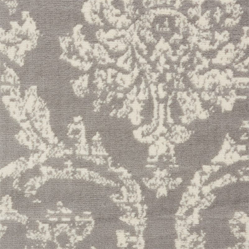 Nourison Jubilant 7' x 10' Gray Vintage Indoor Rug Polypropylene