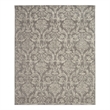 Nourison Jubilant 7' x 10' Gray Vintage Indoor Rug Polypropylene
