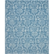 Nourison Jubilant 8' x 10' Blue Fabric Vintage Area Rug (8' x 10')