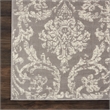 Nourison Jubilant 8' x 10' Gray Fabric Vintage Area Rug (8' x 10')