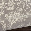 Nourison Jubilant 8' x 10' Gray Fabric Vintage Area Rug (8' x 10')