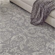 Nourison Jubilant 8' x 10' Gray Fabric Vintage Area Rug (8' x 10')