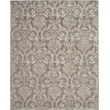 Nourison Jubilant 8' x 10' Gray Fabric Vintage Area Rug (8' x 10')