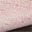 Nourison Jubilant 7' Runner Pink Fabric Farmhouse Area Rug (7' Runner)