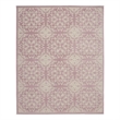 Nourison Home Jubilant 8' x 10' Ivory Pink Fabric Indoor Area Rug
