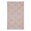 Nourison Jubilant 3' x 5' Ivory/Pink Farmhouse Indoor Rug Polypropylene
