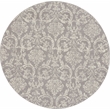 Nourison Jubilant 8' x round Gray Vintage Indoor Rug Polypropylene