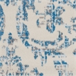 Nourison Jubilant 8' x round Ivory/Blue Vintage Indoor Rug Polypropylene