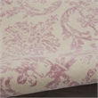 Nourison Jubilant 8' x round Ivory/Pink Vintage Indoor Rug Polypropylene