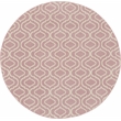 Nourison Jubilant 8' x round Pink Contemporary Indoor Rug Polypropylene