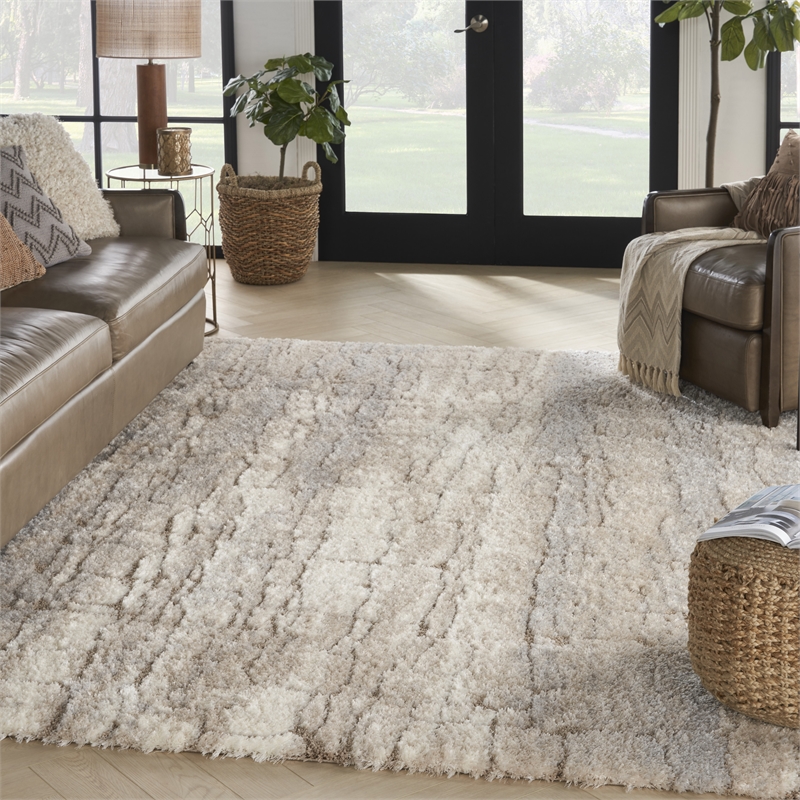 Nourison Luxurious Shag 6'7