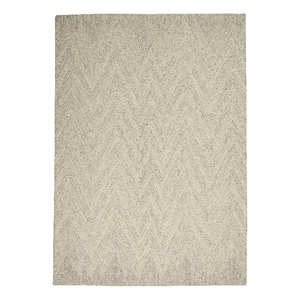Nourison Linked 5' x 7'6&quot Ivory/Grey Bohemian Indoor Rug Wool
