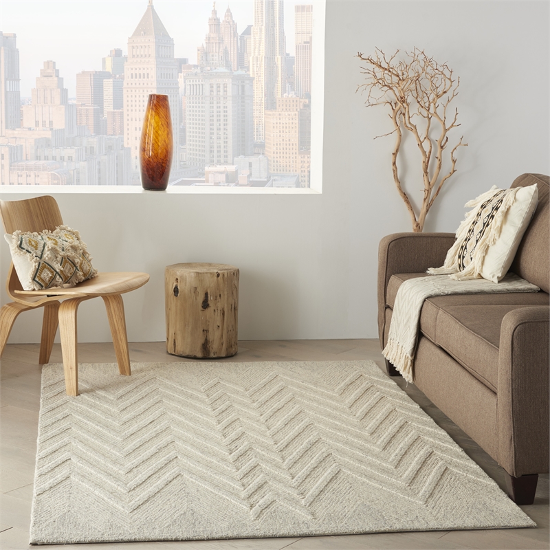 Nourison Linked 5' x 7'6