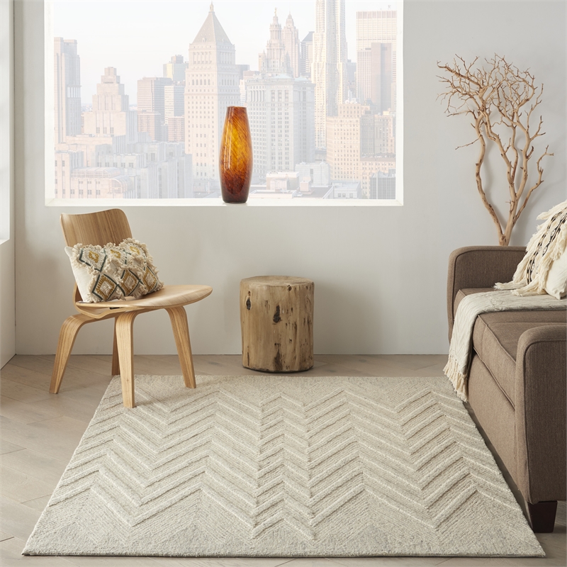 Nourison Linked 5' x 7'6