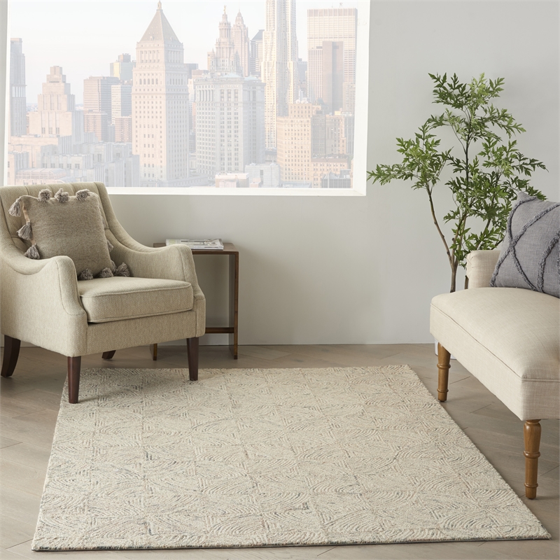 Nourison Linked 5' x 7'6
