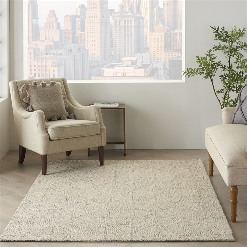 Nourison Linked 5' x 7'6