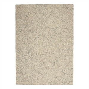 Nourison Linked 5' x 7'6&quot Ivory/Multi Bohemian Indoor Rug Wool