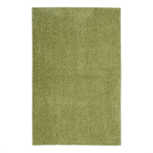 Nourison Essentials 2' x 4' Green Fabric Outdoor Area Rug (2' x 4')