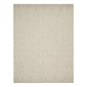 Nourison Linked 8' x 10'6&quot Ivory/Grey Bohemian Indoor Rug Wool