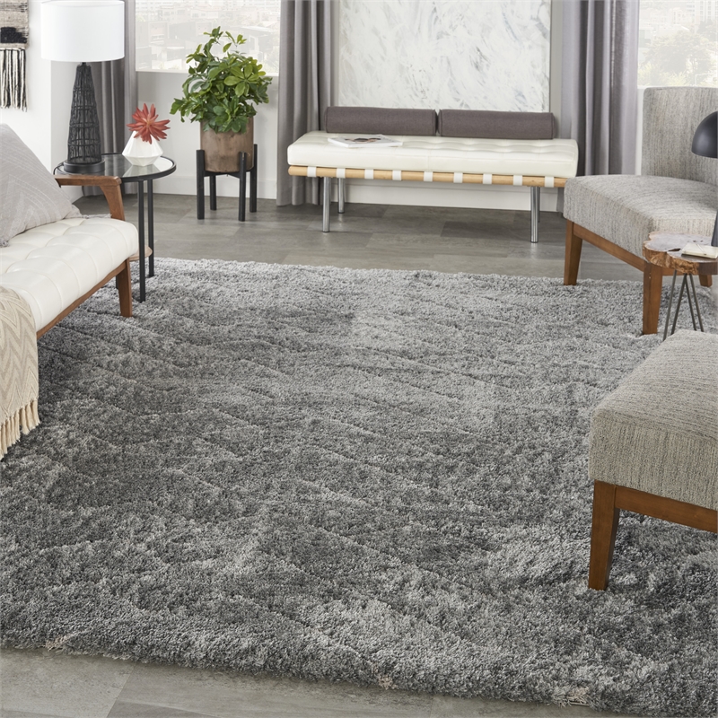 Nourison Luxurious Shag 7'10
