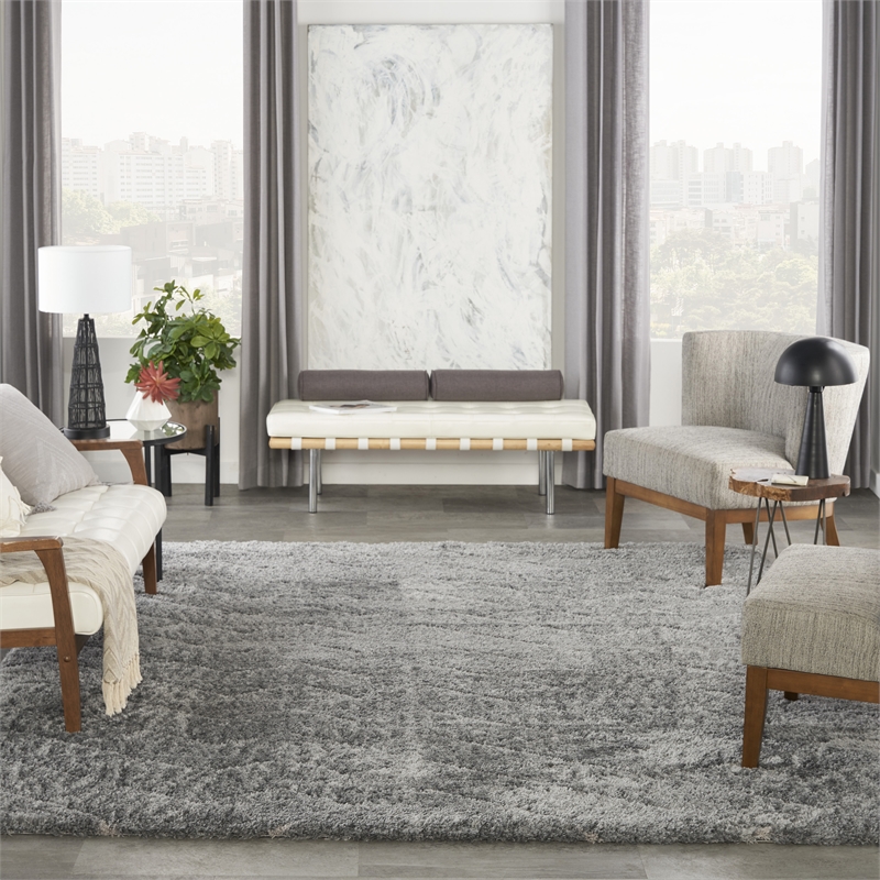Nourison Luxurious Shag 7'10