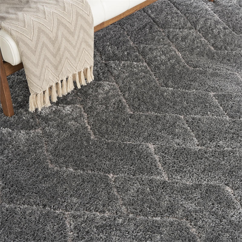 Nourison Luxurious Shag 7'10