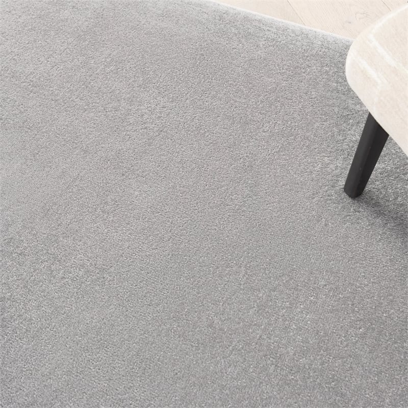 Nourison Essentials 5' x 8' Silver Gray Fabric Outdoor Area Rug (5' x 8')