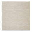 Nourison Essentials 7' x Square Ivory Beige Fabric Outdoor Area Rug (7' Square)