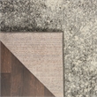 Nourison Passion 2' x 3' Charcoal Ivory Fabric Modern Area Rug (2' x 3')