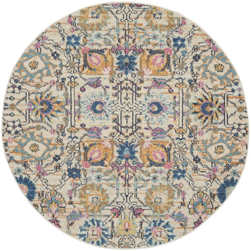 Nourison Passion 2' x 3' Pink Fabric Bohemian Area Rug (2' x 3')