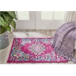 Nourison Passion 2' x 3' Pink Fabric Bohemian Area Rug (2' x 3')