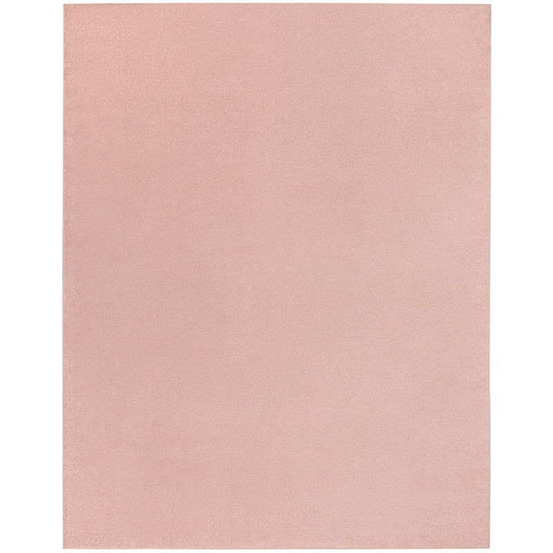 Nourison Essentials 8' x 10' Pink Fabric Outdoor Area Rug (8' x 10')