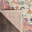Nourison Passion 2' x 3' Ivory Pink Fabric Bohemian Area Rug (2' x 3')