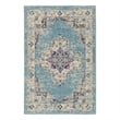 Nourison Passion 2' x 3' Light Blue Fabric Bohemian Area Rug (2' x 3')