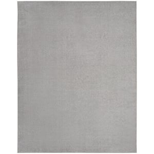 Nourison Essentials 8' x 11' Silver Grey Outdoor Rug