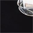Nourison Essentials 8' x Round Black Fabric Outdoor Area Rug (8' Round)