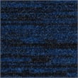Nourison Essentials 8' x Round Midnight Blue Fabric Outdoor Area Rug (8' Round)