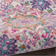 Nourison Passion 2' x 3' Gray and Pink Fabric Bohemian Area Rug (2' x 3')