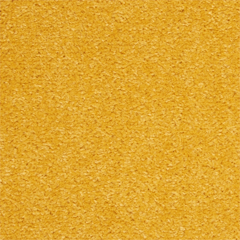 Nourison Essentials 6' x Round Yellow Fabric Outdoor Area Rug (6' Round)