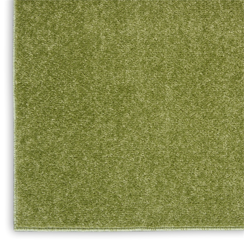 Nourison Essentials 7' x 10' Green Outdoor Indoor/Outdoor Rug