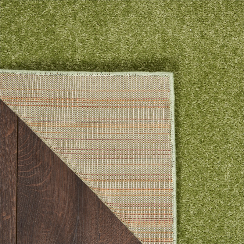 Nourison Essentials 7' x 10' Green Outdoor Indoor/Outdoor Rug