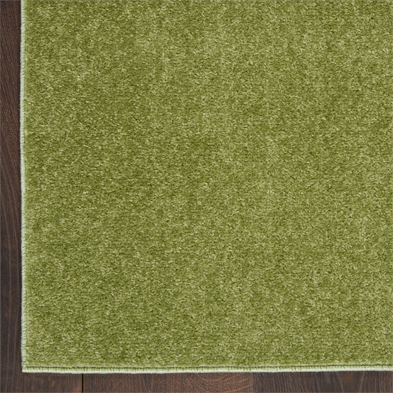 Nourison Essentials 7' x 10' Green Outdoor Indoor/Outdoor Rug