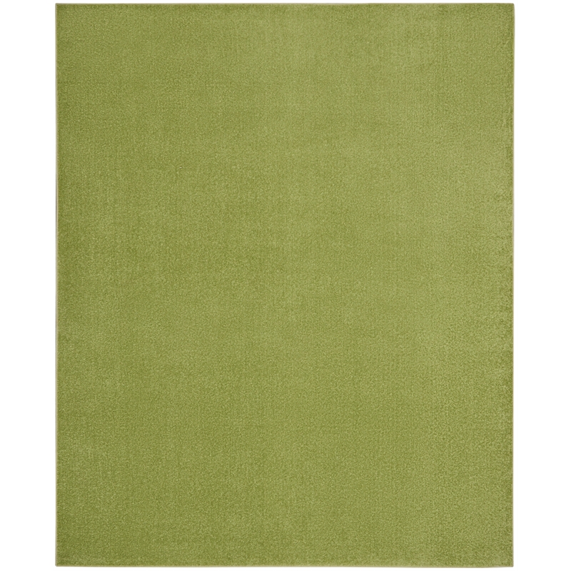 Nourison Essentials 7' x 10' Green Outdoor Indoor/Outdoor Rug