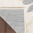 Nourison Passion 2' x 3' Ivory Gray Blue Fabric Contemporary Area Rug (2' x 3')