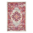Nourison Passion 2' x 3' Pink and White Fabric Bohemian Area Rug (2' x 3')