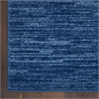 Nourison Essentials 5' x 7' Navy Blue Fabric Outdoor Area Rug (5' x 7')