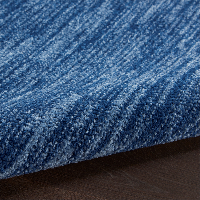 Nourison Essentials 5' x 7' Navy Blue Fabric Outdoor Area Rug (5' x 7')