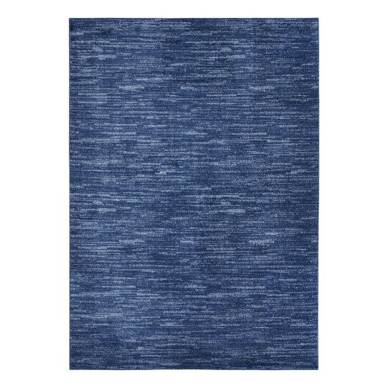 Nourison Essentials 5' x 7' Navy Blue Fabric Outdoor Area Rug (5' x 7')